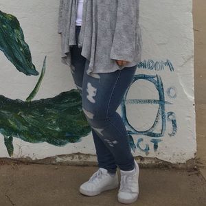 Torrid bombshell shinny jeans. Size 18 Short